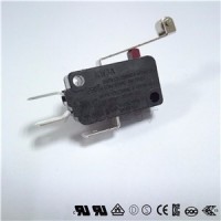 滾輪動臂KW3A空氣凈化器微動行程開關(guān) 認(rèn)證齊全 16A限位開關(guān) 長壽命耐高溫防塵微動開關(guān)