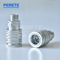 ISO5676系列隔壁式農(nóng)機(jī)接頭 碳鋼液壓快速接頭 推拉式液壓接頭