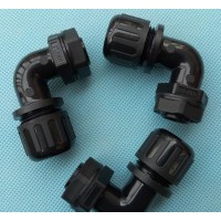 廣東 90°彎角M16x1.5波紋管防水接頭 快速接頭 AD