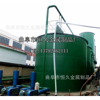 厭氧罐 沉淀池 好氧生物接觸器 地埋