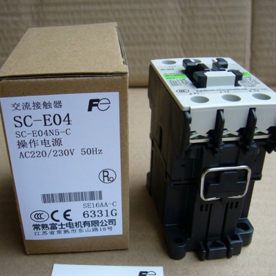 原裝常熟富士交流接觸器SC-E04 AC22