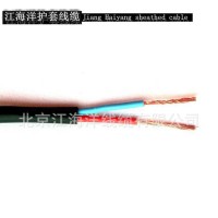京誠信電線電纜 RVV2芯0.75平方電線 無氧銅黑色軟護(hù)套  價(jià)格優(yōu)惠