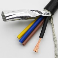 廠家批發(fā) 屏蔽電線 浙華新電線 RVVP電線 4芯0.5平方 銅芯電線電纜 阻燃電線 銅電纜 軟護(hù)套線 護(hù)套線加工廠