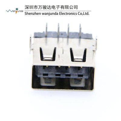 充電插口插頭 正反插雙面插USB2.0母
