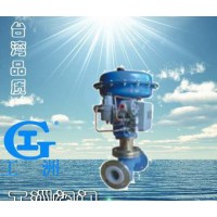 供應(yīng)氣動(dòng)薄膜襯四氟單座調(diào)節(jié)閥ZJHP