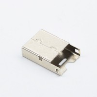 紐系USB短體公頭 USB插頭 藍牙鐵殼 12mm A公短體鐵殼 蘋果手機專用 鐵殼 連接器