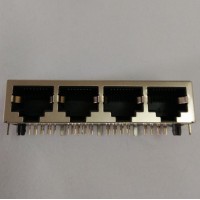 興伸展電子RJ45插座/水晶頭PCB插座系列/1X4不帶燈產(chǎn)品/RJ45插座/RJ45連接器網(wǎng)絡(luò)插座/網(wǎng)絡(luò)接口母座