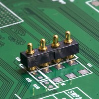 廠家現(xiàn)貨彈簧頂針POGOPIN手電筒彈針連接器彈針12pin手電筒彈簧針