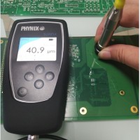 PCB三防漆測(cè)厚儀 電路板油墨UV膠厚度測(cè)試儀
