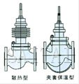 氣動(dòng)薄膜單座、套筒調(diào)節(jié)閥結(jié)構(gòu)圖1