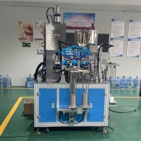 科思達(dá)-濾毒盒上蓋壓縮棉自動組裝焊接機(jī)