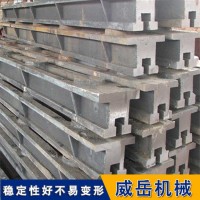 鑄鐵地軌2米1米 鑄鐵地梁承載能力好 耐磨河北廠家